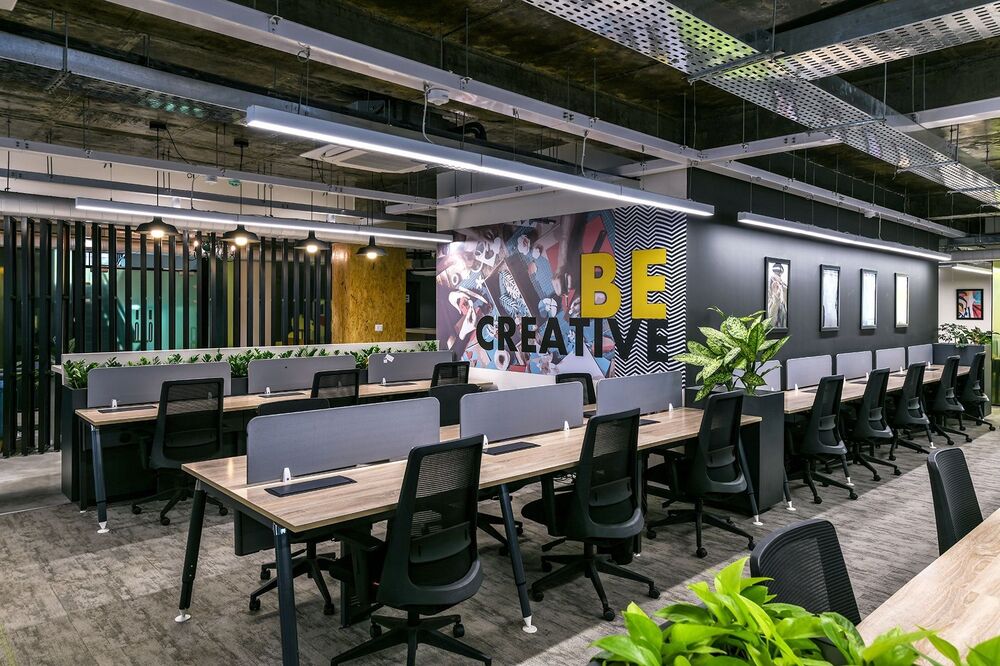 Office interior design 50m2