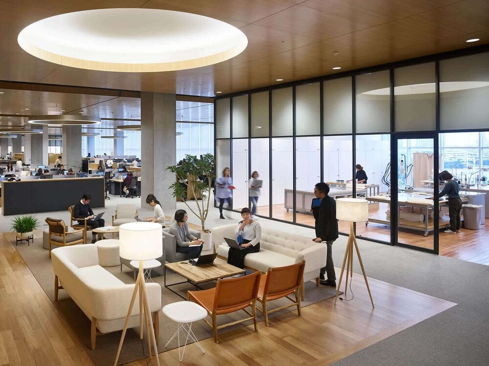 80m2 office design small office design