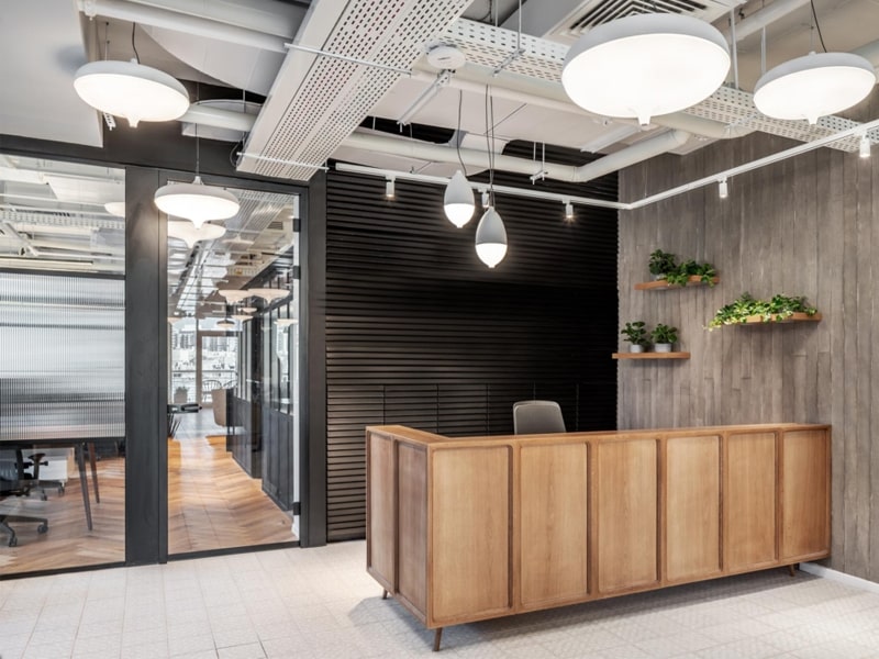 office reception desk