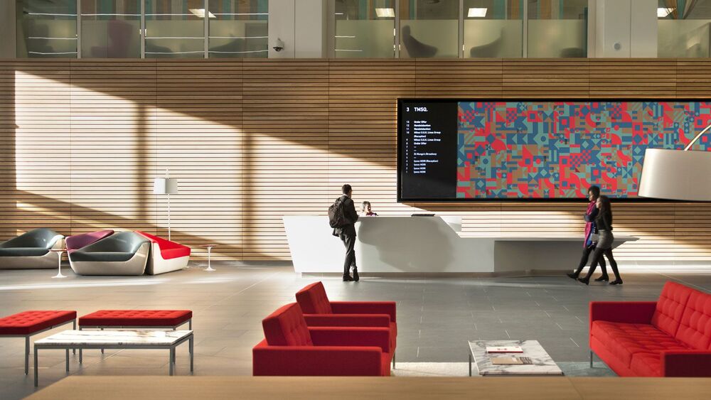 office lobby design