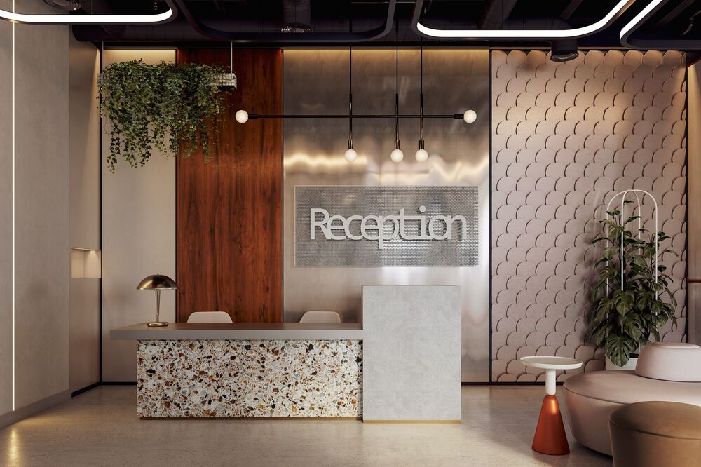office lobby design