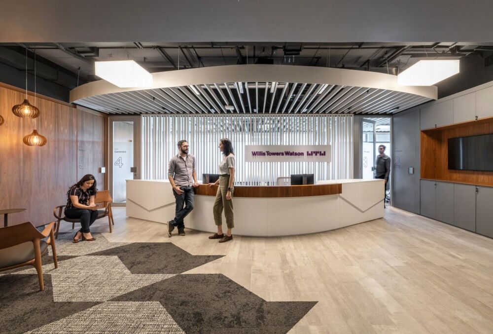 office lobby design