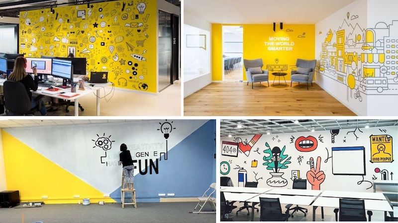 Travel company office design Travel company office design