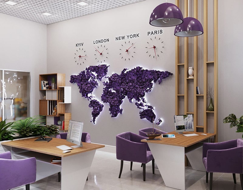 Travel office design Travel office design