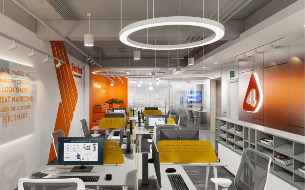 beautiful small office design
