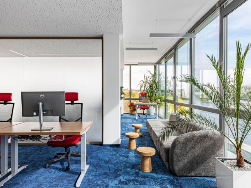 Small office design ideas in open space