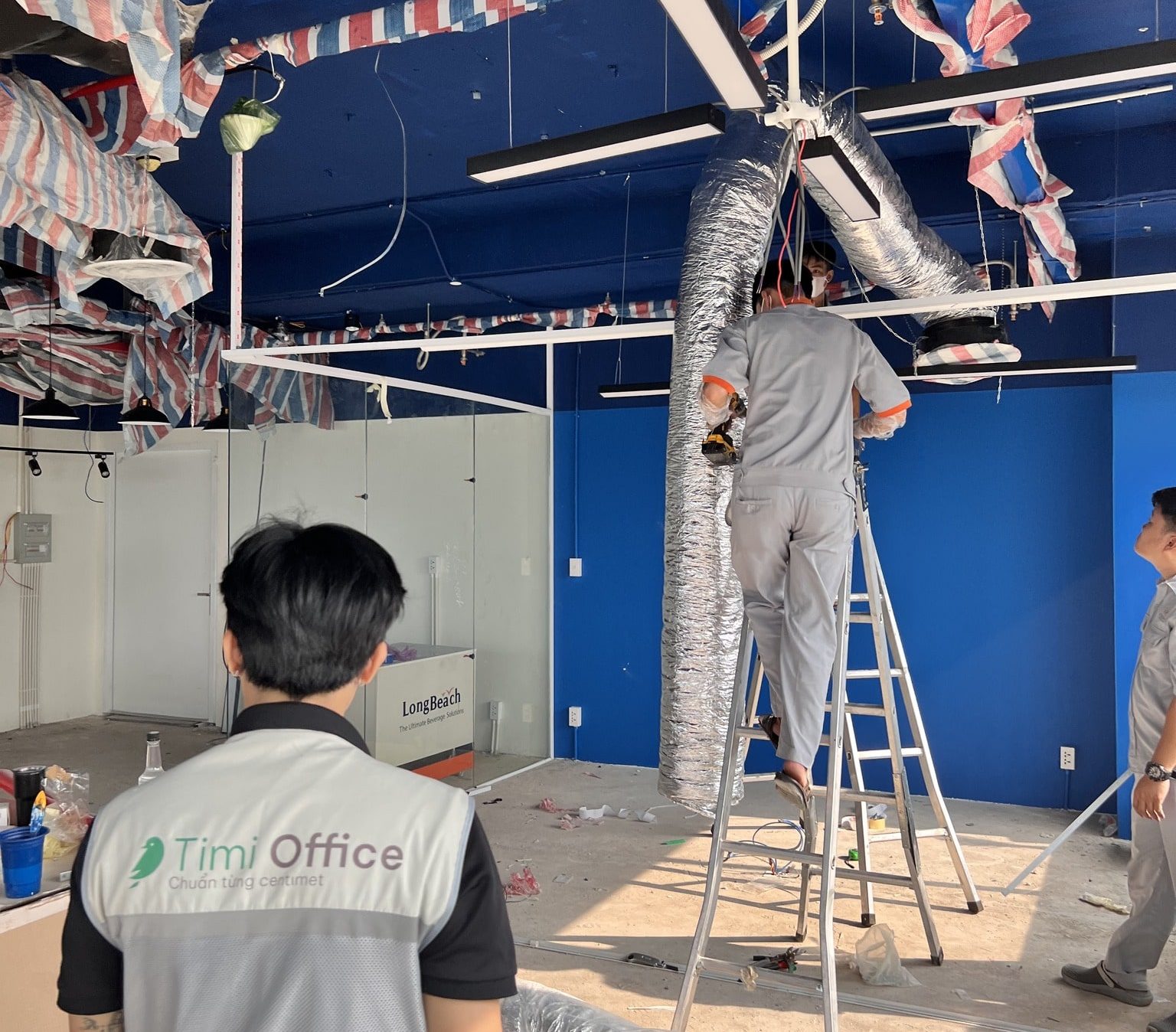 complete office interior construction