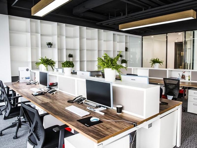 minimalist office