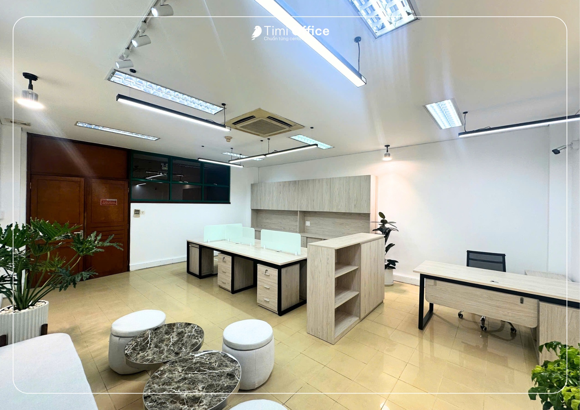 Industrial style office design