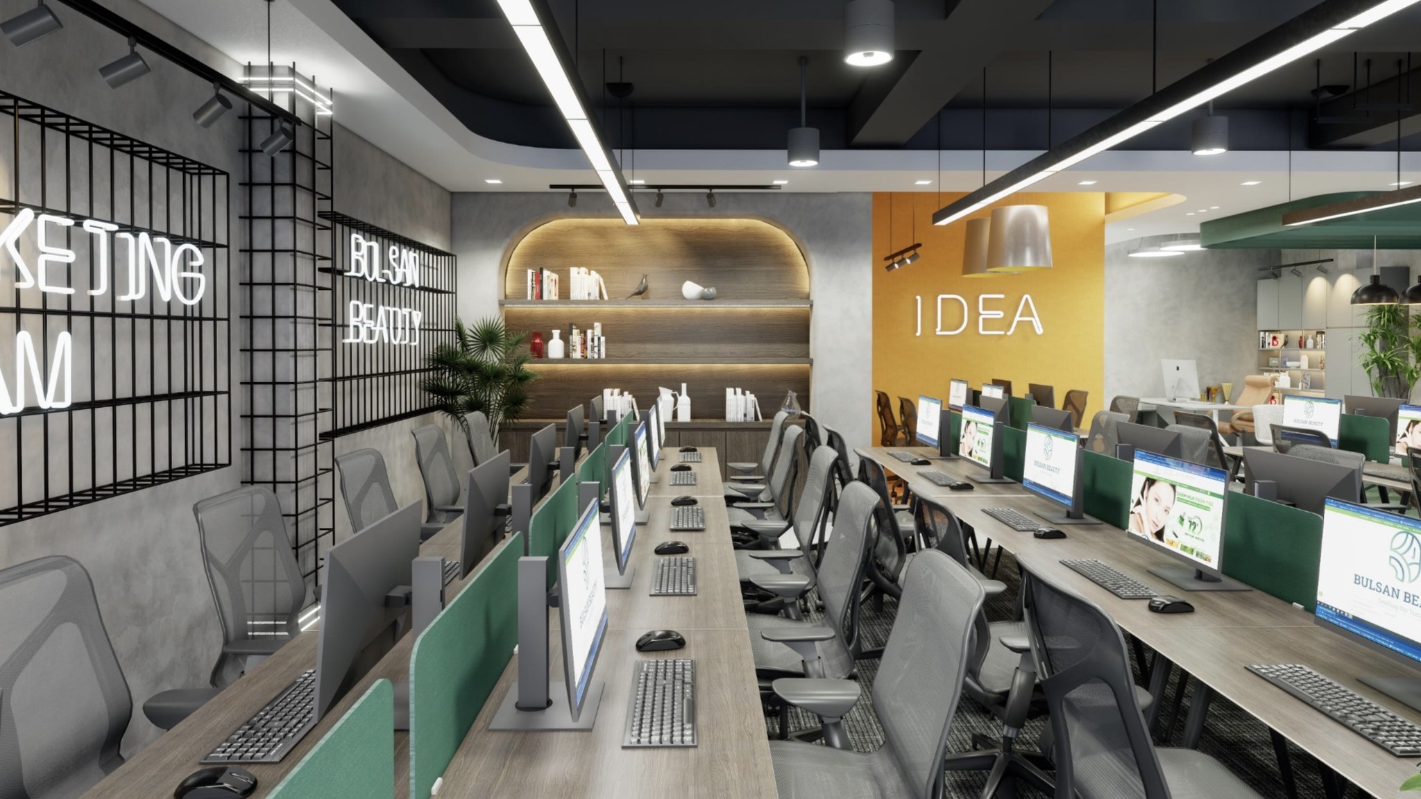 Office design price according to customer requirements