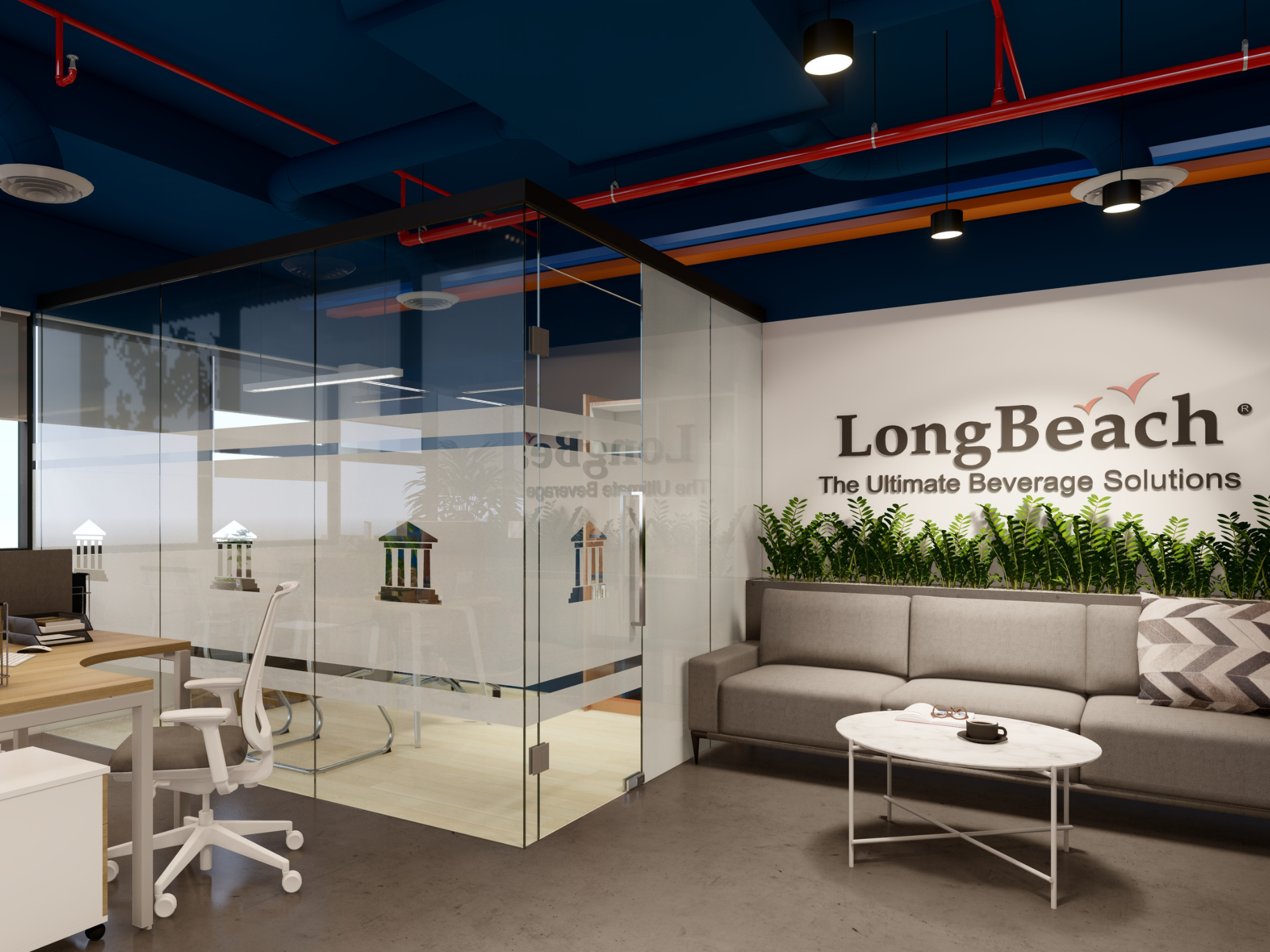 high end office interior design